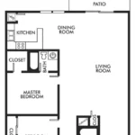 Ashford Cameron Grove Rise Apartments Austin FloorPlan 3