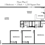 Ashford Cameron Grove Rise Apartments Austin FloorPlan 5