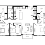 Atlas Waterside Rise apartments Dallas Floor plan 27