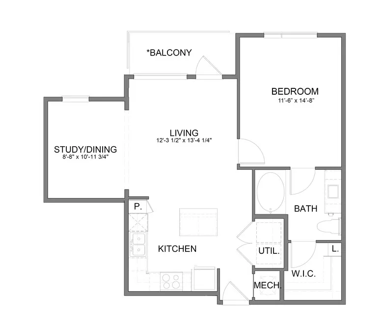 Avalon West Plano Rise apartments Dallas Floor plan 15