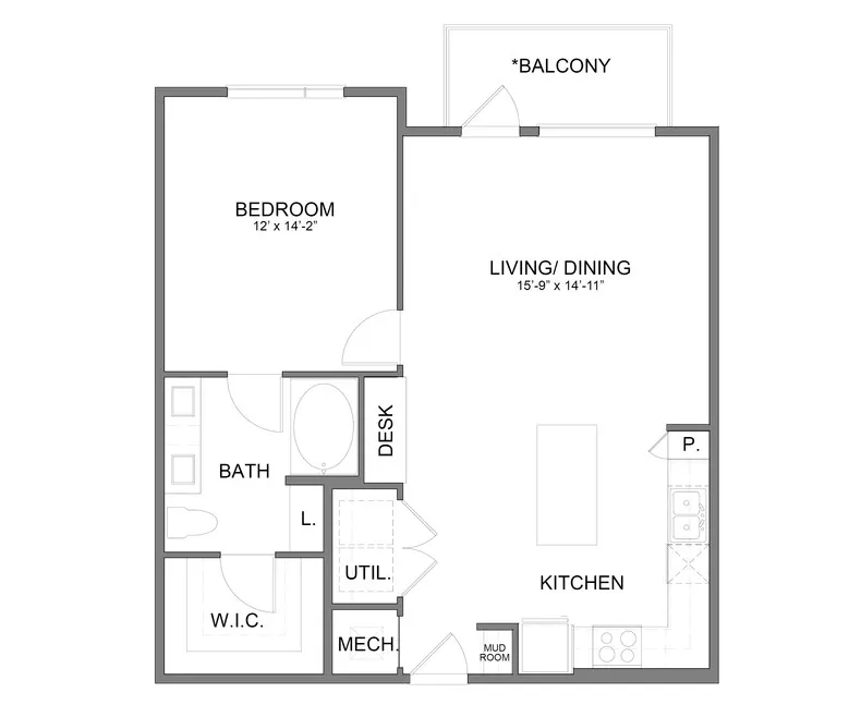 Avalon West Plano Rise apartments Dallas Floor plan 17