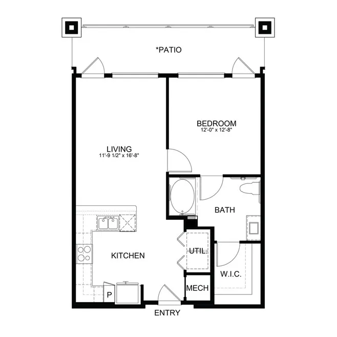 Avalon West Plano Rise apartments Dallas Floor plan 22