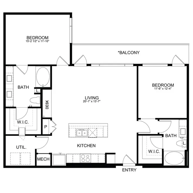 Avalon West Plano Rise apartments Dallas Floor plan 27