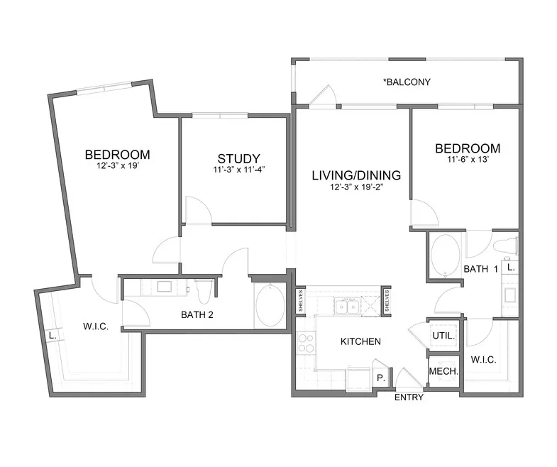 Avalon West Plano Rise apartments Dallas Floor plan 35