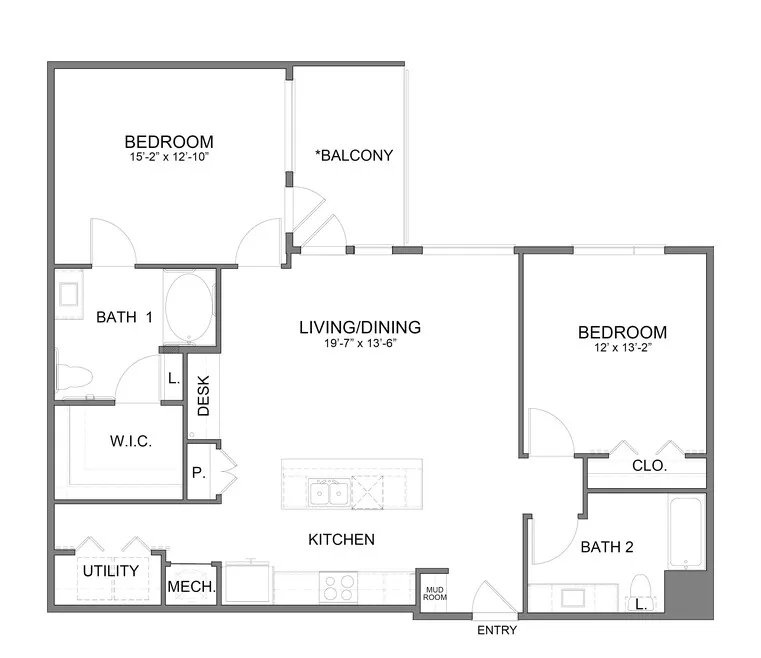 Avalon West Plano Rise apartments Dallas Floor plan 36