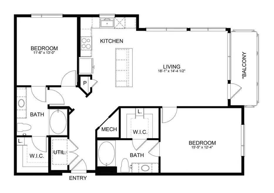 Avalon West Plano Rise apartments Dallas Floor plan 37