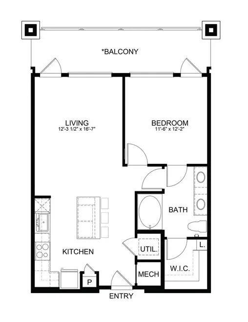 Avalon West Plano Rise apartments Dallas Floor plan 4