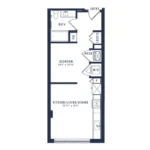 Avenir Rise apartments Austin Floor plan 1