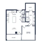 Avenir Rise apartments Austin Floor plan 10