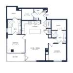 Avenir Rise apartments Austin Floor plan 15