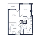 Avenir Rise apartments Austin Floor plan 2