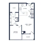 Avenir Rise apartments Austin Floor plan 6