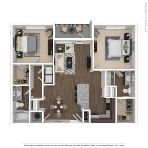Bell Presidio Rise apartments Dallas Floor plan 5