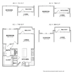 Bleecker Building at the Sound Rise apartments Dallas Floor plan 10