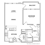Bleecker Building at the Sound Rise apartments Dallas Floor plan 11