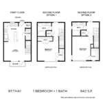 Bleecker Building at the Sound Rise apartments Dallas Floor plan 14