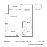Bleecker Building at the Sound Rise apartments Dallas Floor plan 24
