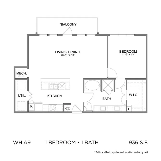Bleecker Building at the Sound Rise apartments Dallas Floor plan 25
