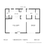 Bleecker Building at the Sound Rise apartments Dallas Floor plan 27