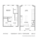 Bleecker Building at the Sound Rise apartments Dallas Floor plan 30