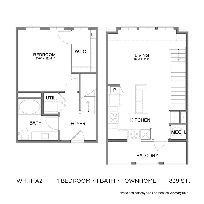 Bleecker Building at the Sound Rise apartments Dallas Floor plan 30