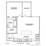 Bleecker Building at the Sound Rise apartments Dallas Floor plan 36