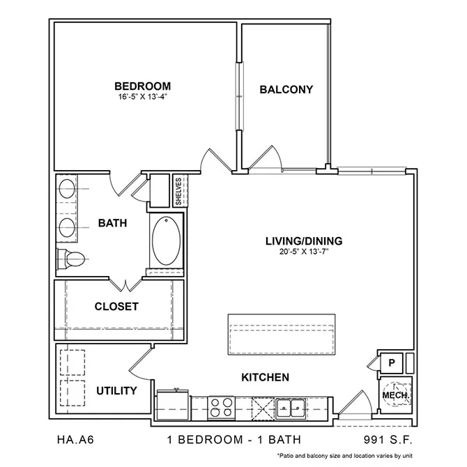 Bleecker Building at the Sound Rise apartments Dallas Floor plan 37