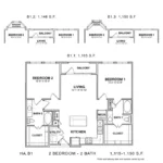 Bleecker Building at the Sound Rise apartments Dallas Floor plan 38