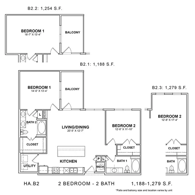 Bleecker Building at the Sound Rise apartments Dallas Floor plan 39