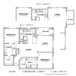 Bleecker Building at the Sound Rise apartments Dallas Floor plan 41