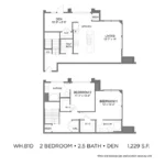 Bleecker Building at the Sound Rise apartments Dallas Floor plan 45