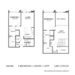 Bleecker Building at the Sound Rise apartments Dallas Floor plan 46