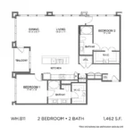 Bleecker Building at the Sound Rise apartments Dallas Floor plan 51