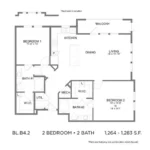Bleecker Building at the Sound Rise apartments Dallas Floor plan 56