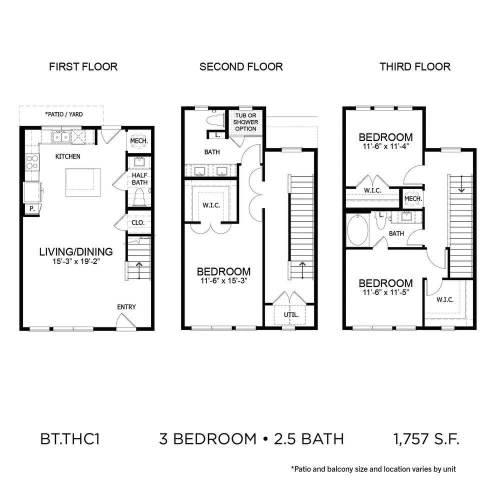 Bleecker Building at the Sound Rise apartments Dallas Floor plan 59