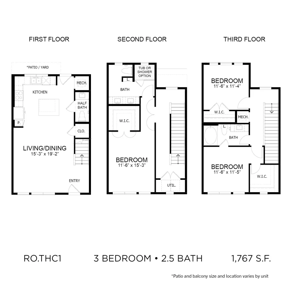 Bleecker Building at the Sound Rise apartments Dallas Floor plan 61