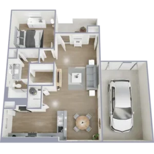 Bridgemoor @ Plano Rise apartments Dallas Floor plan 1