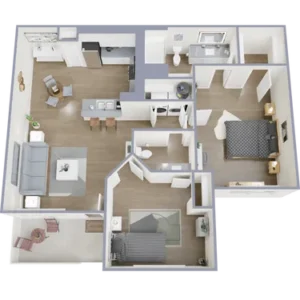 Bridgemoor @ Plano Rise apartments Dallas Floor plan 5