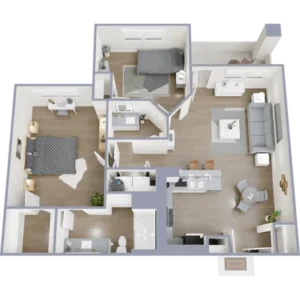 Bridgemoor @ Plano Rise apartments Dallas Floor plan 7