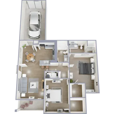 Bridgemoor @ Plano Rise apartments Dallas Floor plan 9
