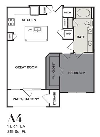 Broadstone Cross Creek Ranch Rise apartments Austin Floor plan 12