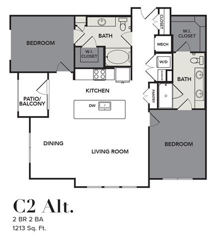Broadstone Cross Creek Ranch Rise apartments Austin Floor plan 25