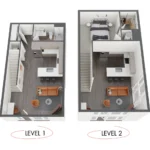 Broadway Chapter Rise apartments Dallas Floor plan 7