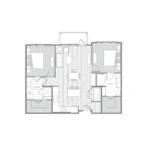 Burnett Lofts Rise apartments Dallas Floor plan 15