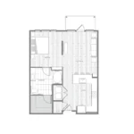 Burnett Lofts Rise apartments Dallas Floor plan 3