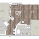 Cadence at Frisco Station Rise apartments Dallas Floor plan 15