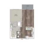 Cadence at Frisco Station Rise apartments Dallas Floor plan 4