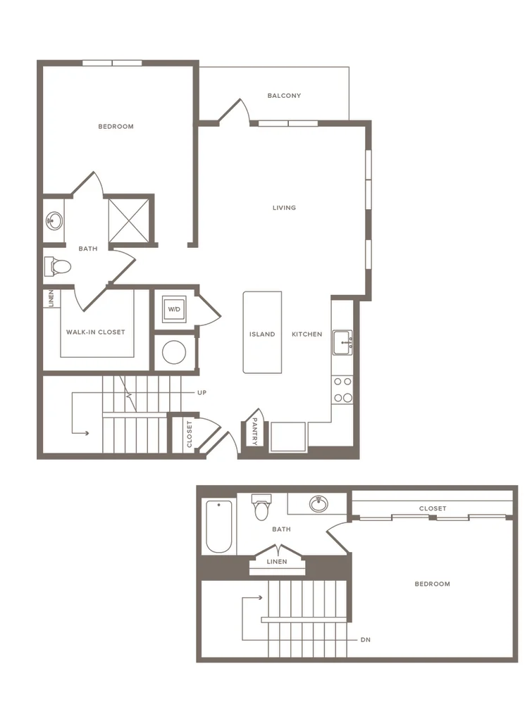Cornell Midtown Rise apartments Dallas Floor plan 20