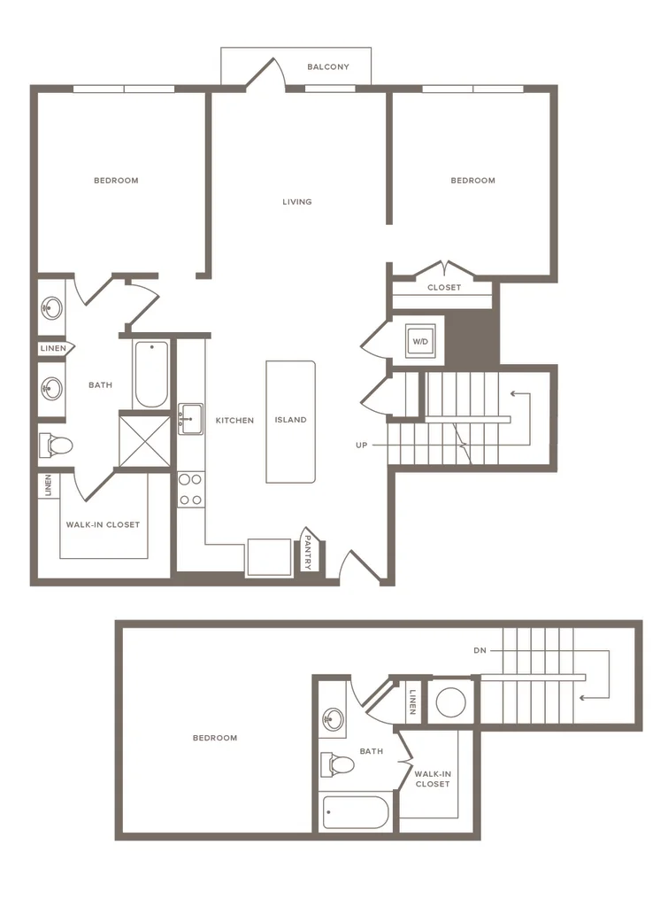 Cornell Midtown Rise apartments Dallas Floor plan 23