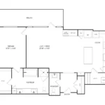 Crescent Residences Rise apartments Dallas Floor plan 10